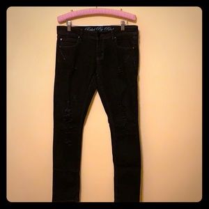 Rebel By Right straight leg ripped jeans